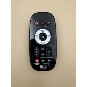 LG Remote Control Soundbar AKB73598401 Genuine For NB2020A NB2022A Tested